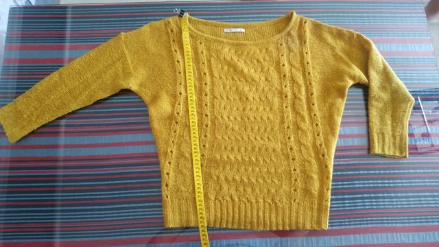 Jersey mujer amarillo talla S