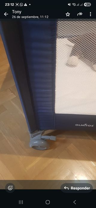Cuna de viaje Olmitos portátil