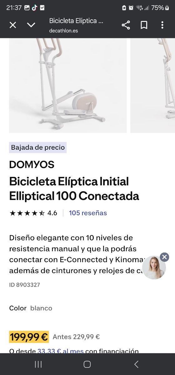 Bicicleta elíptica