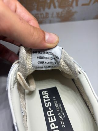 Golden Goose Superstar Estrella Dorada Talla 39