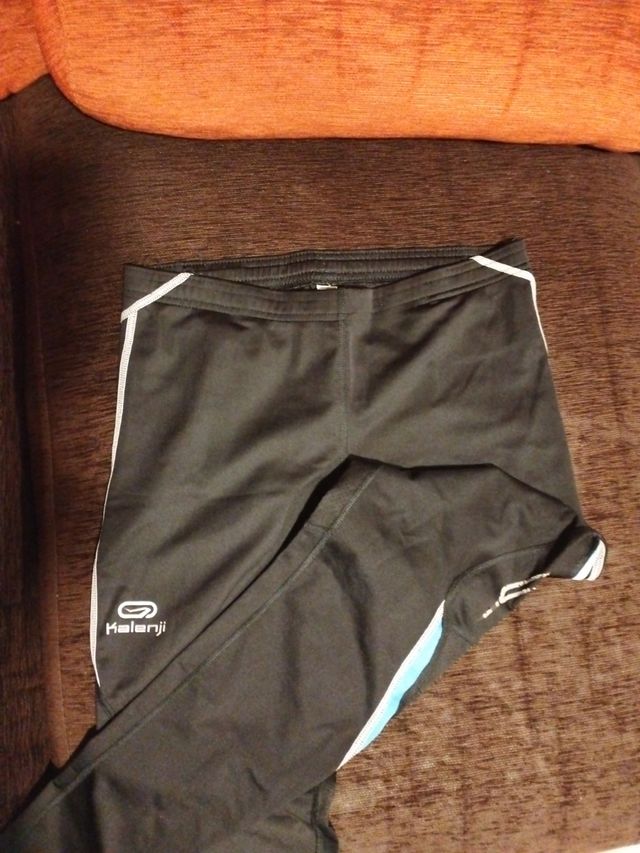 Pantalón largo running Kalenji negro