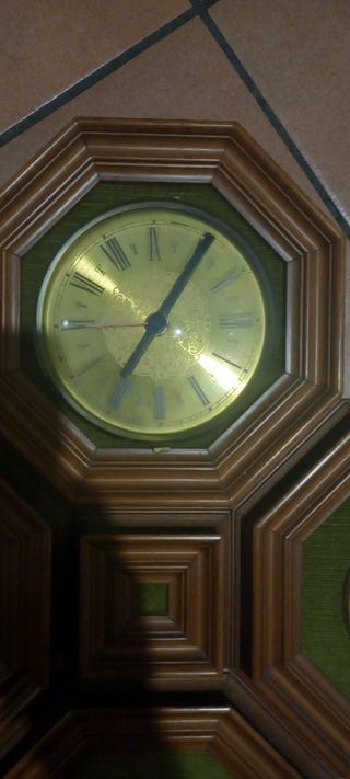 Stazione barometrica-orologio vintage funzionante 