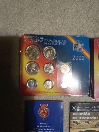 Lote Monedas y Libros España