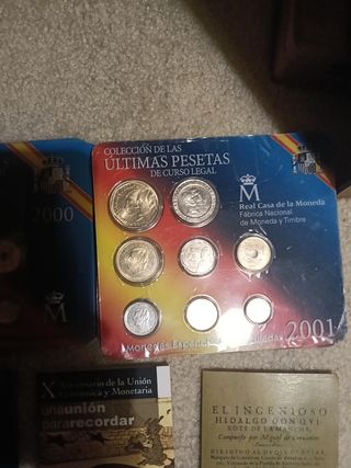 Lote Monedas y Libros España