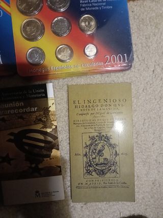 Lote Monedas y Libros España