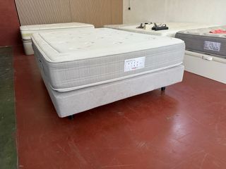 CANAPÉ FIJO Y COLCHON FLEX NUBE VISCO 150x200
