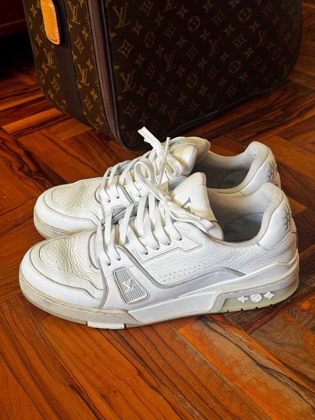 Scarpe Louis Vuitton Bianche e Argento