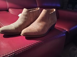 Botines Alpe Ante Beige/Marrón