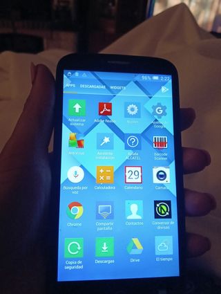 Telefono cellulare Alcatel OneTouch nero