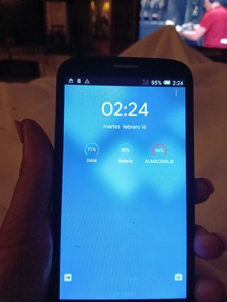 Telefono cellulare Alcatel OneTouch nero