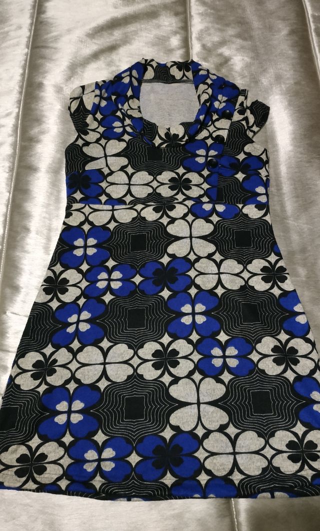 Vestido estampado talla única