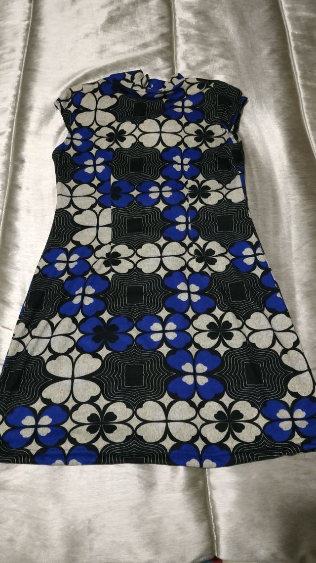 Vestido estampado talla única