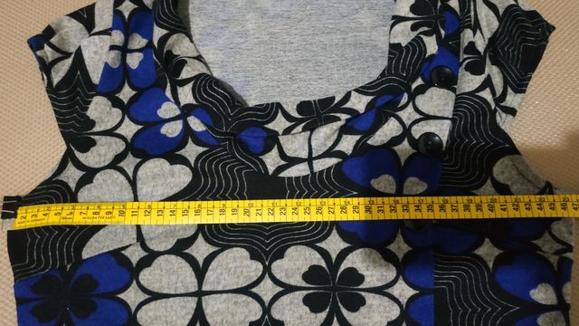 Vestido estampado talla única