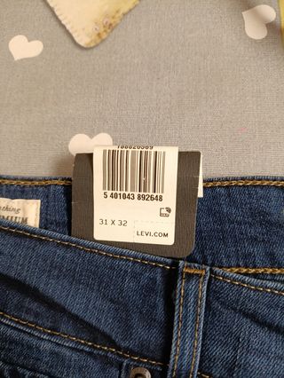 Pantalones Levi's 721 Skinny Tiro Alto