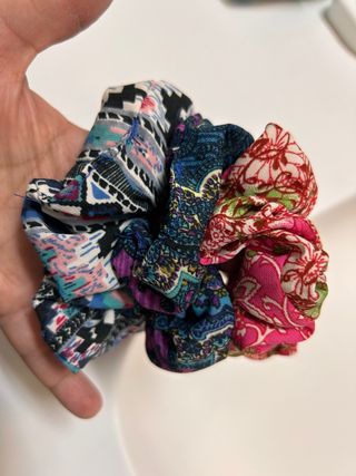 Elastici Scrunchies Capelli Multicolore