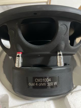 Subwoofer Diamond 10 Doble Bobina 4 Ohm nuevo 