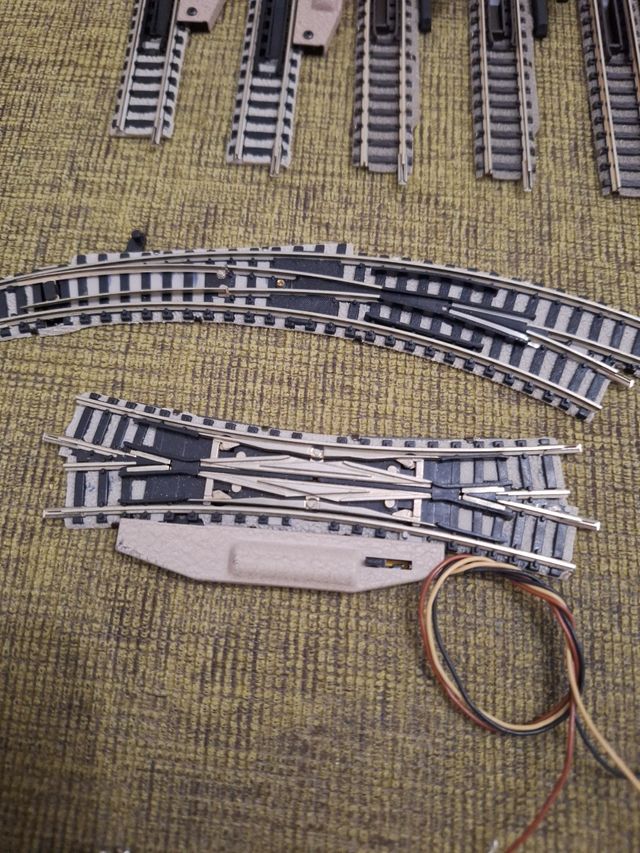 Lote Vías / desvios Fleischmann Piccolo