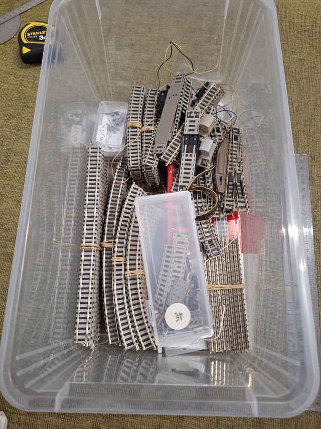 Lote Vías / desvios Fleischmann Piccolo