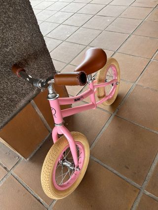 Bicicleta infantil rosa MUNDOCLICK
