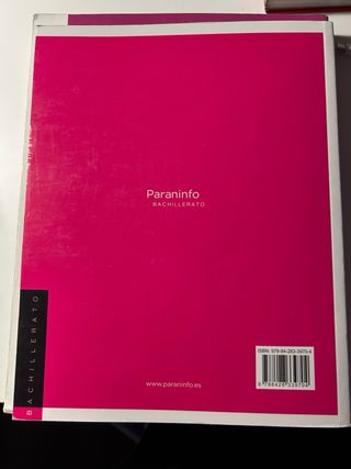 Libros de texto bachillerato