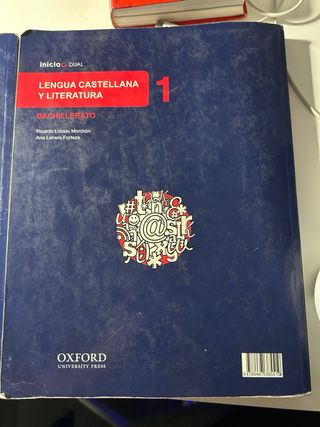 Libros de texto bachillerato 