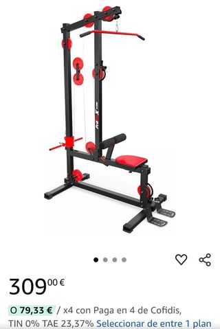 Máquina de musculación multifunción