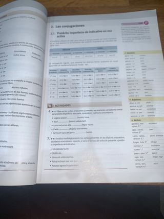 Libro de latín 1 de bachillerato 
