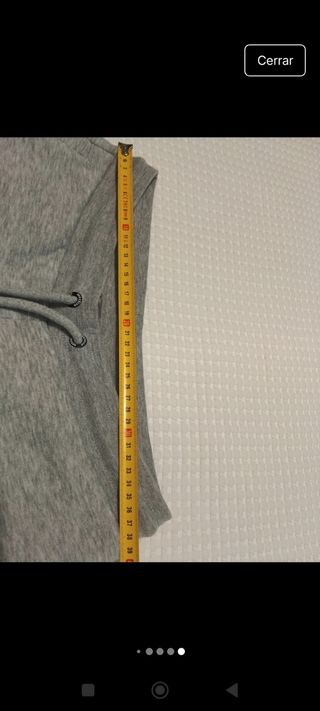 Pantalón chándal Hoodrich Talla M Gris
