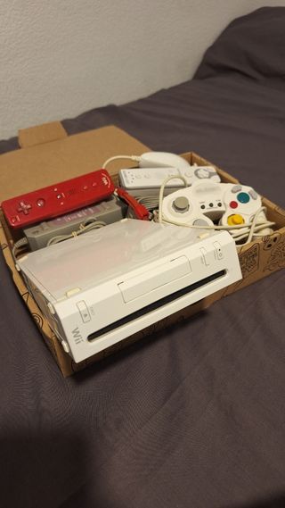 Consola Wii Blanca y Mandos