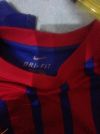 Camiseta FC Barcelona Nike Messi Qatar Foundation 