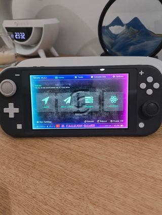 Nintendo Switch Lite Gris con su caja original 