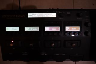 Zoom G5n multiefectos guitarra (impecable)