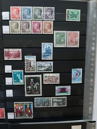 Sellos Luxemburgo Usados 1891/1994 - 8 PÁG