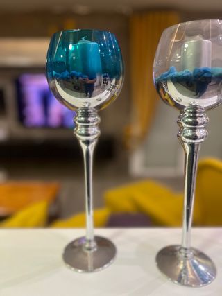 Copa decorativa cristal