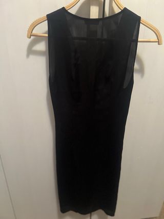 Vero Moda Blusa Negra Cremallera Delantera