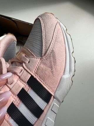Zapatillas Adidas rosas y blancas