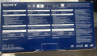 Marco de fotos digital Sony DPF-E710