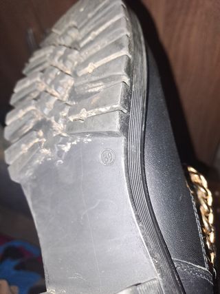 Zapatos de tacón plateados talla 37 y botas 39
