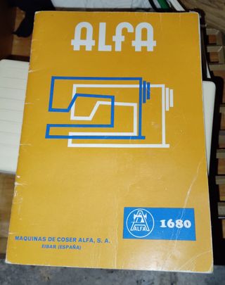 Máquina de coser ALFA 1680 Superautomatica