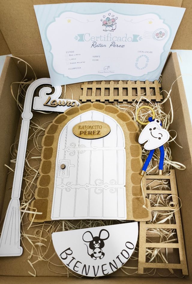 Puerta Ratón Pérez Personalizable