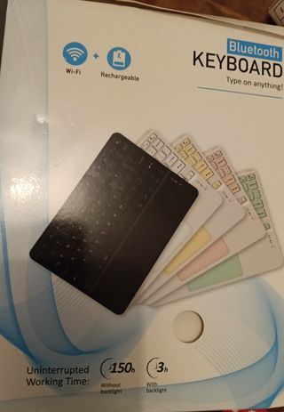 Teclado Bluetooth Recargable Wi-Fi
