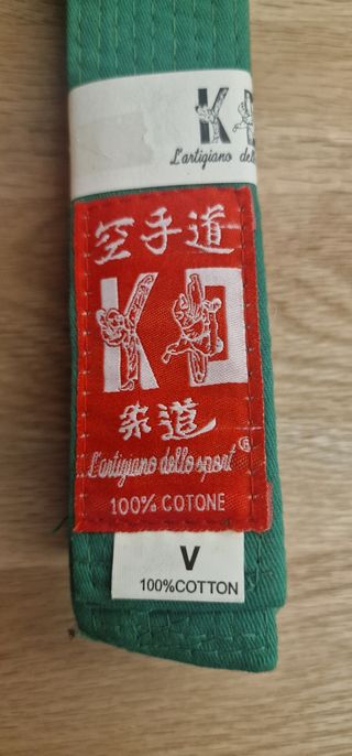 Cintura Verde Karate/Judo/Taekwondo/Bjj