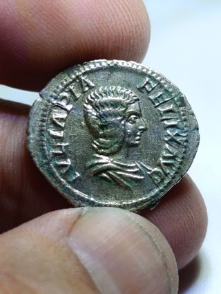 Moneda Romana Emperatriz Julia Maesa