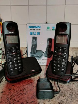 Brondi Cruise Twin Cordless Phones