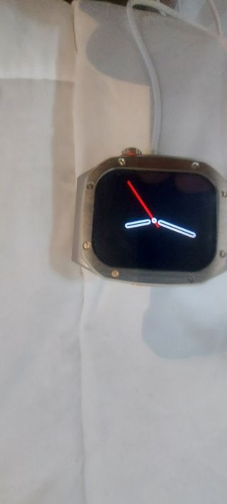 Reloj Digital Plata GANGA Nuevo Caja
