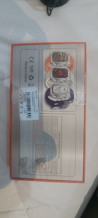 Reloj Digital Plata GANGA Nuevo Caja