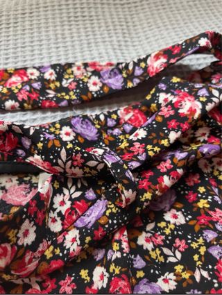 Falda pantalón estampada Stradivarius