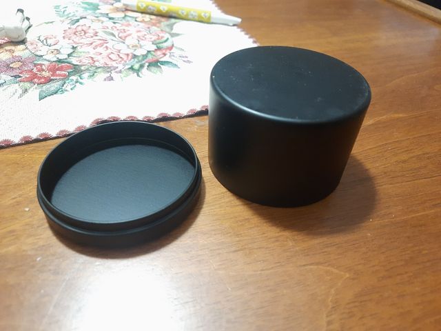 Scatolino porta oggetti nero