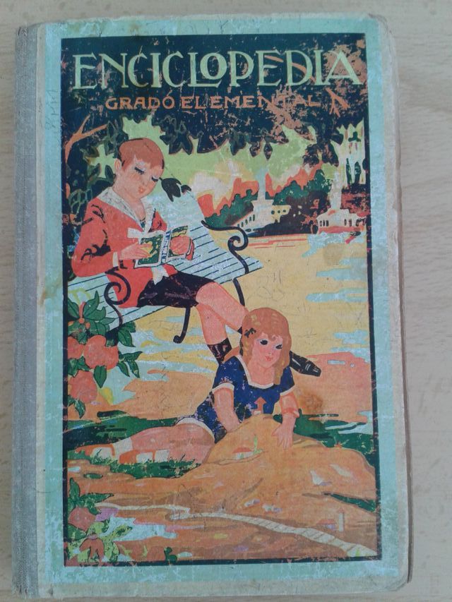 ENCICLOPEDIA GRADO ELEMENTAL 1937 400 GRABADOS
