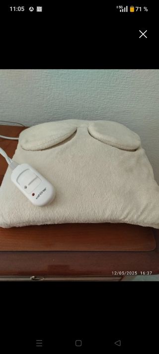 Calienta pies eléctrico suave